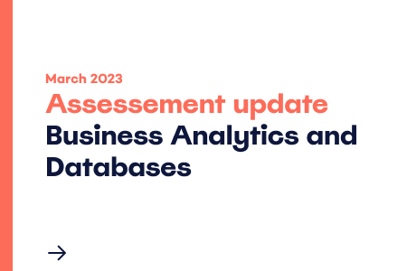 Business Analytics and Databases product update